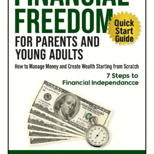 Cover of a financial guidebook for parents and young adults.
